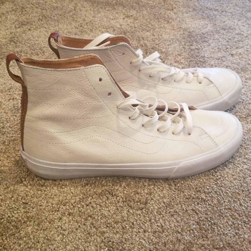 Van's High Tops White